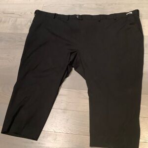 Signature Men's Stretch Dress Pants in Black